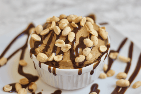 3 Ingredient Peanut Butter Pie Dip | Healthy Helper @Healthy_Helper Healthy, high protein dessert dip that tastes like your favorite pie! This 3 Ingredient Peanut Butter Pie Dip is vegan, gluten-free, naturally sweetened, and so decadent tasting. Feel good about indulging with your favorite dippers for a healthy snack or sweet treat.